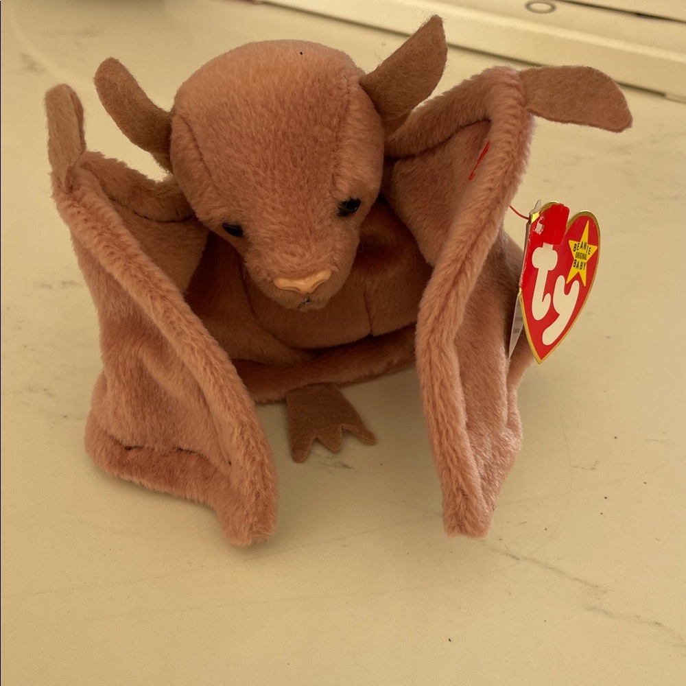 Ty Brown Bat Plush Toy